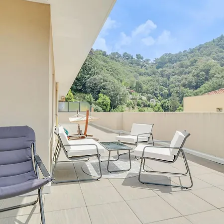 Spacieux Rooftop Parking, Terrasse Ensoleillee דירה