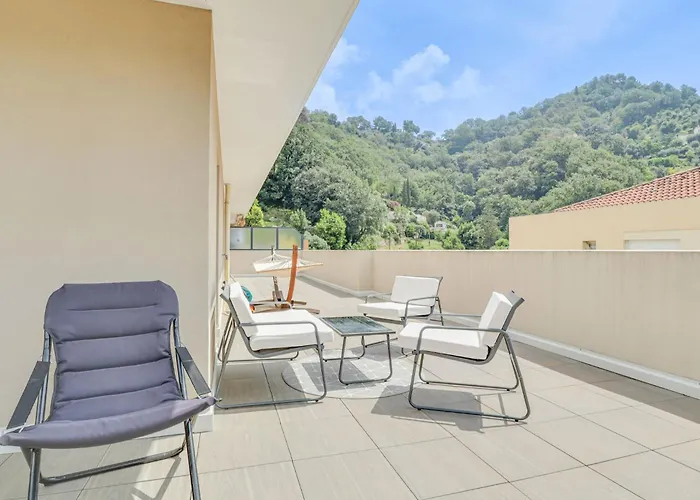 Spacieux Rooftop Parking, Terrasse Ensoleillee 公寓